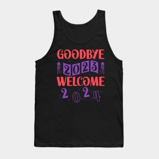 Goodbye 2023 Welcome 2024 Tank Top